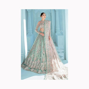 Vestidos de novia paquistaníes de moda para mujer de alta calidad, traje Salwar para funciones disponibles a precio mayorista para niñas y mujeres - Product Image 1