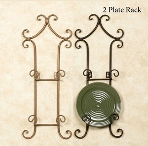 Exclusivo Soporte de Platos de Hierro Vintage, Tipo Mesa, con Acabado Negro, para Cocina - Product Image 2