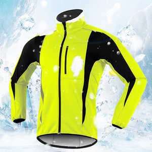 Reflective Outdoor <b>Jacket</b> for <b>Men</b> and Women <b>Lightweight</b> Windproof <b>Rain</b> Protection - Product Image 5