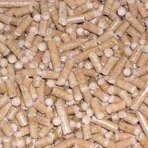 Pellets de madera de pino y haya de calidad de 6mm en forma de barra de briquetas de roble para En Plus A1 Certificado en bolsas de 15kg para Estufa de pellets - Product Image 4