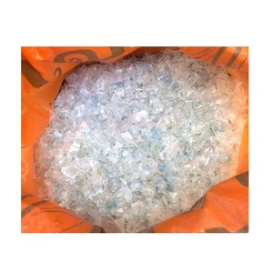 Copos de botella PET verdes, copos de PET lavados en caliente, residuos de plástico - Product Image 5