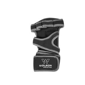Wolson Industry Gants de gymnastique en silicone demi-doigt respirants Fitness Workout Sports Bodybuilding Logo personnalisé Unisexe de haute qualité - Product Image 5