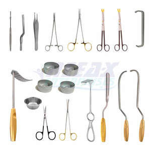 Ensemble d'instruments de chirurgie plastique en acier inoxydable de haute qualité REEAX Enterprises, instruments chirurgicaux OEM, manuels, réutilisables - Product Image 1