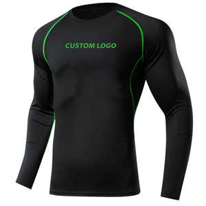 Créez votre propre Rash Guard MMA à manches longues pour adulte, personnalisé avec impression numérique, de qualité supérieure, service OEM, pour le sport. - Product Image 1