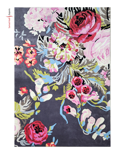 Bán Hot đương đại THẢM LEN cao giao thông khách sạn Hoa Tay Chần sợi vòng khu vực Thảm broadloom thêu thảm thiết lập - Product Image 2