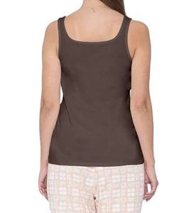 เสื้อกล้ามแฟชั่นแขนกุดคอลึกอเนกประสงค์สำหรับเสื้อผ้าออกกำลังกายเซ็กซี่สีอินเทรนด์ตามฤดูกาลแห้งเร็ว - Product Image 2