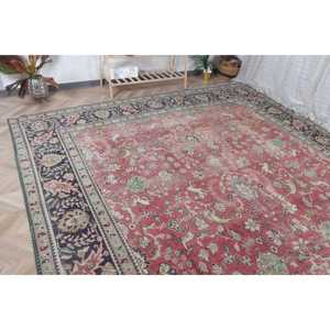 Vintage Turkish <b>Runner</b> Rug 0.8x13.3 ft, <b>Red</b> Wool Rug - Product Image 4