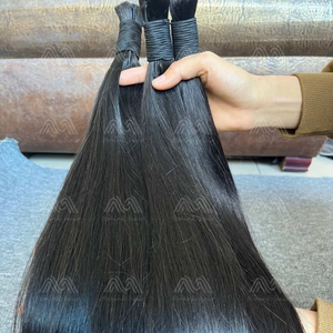 Cabello Humano Remy Natural Rizado Indio Virgen Sin Procesar con Cutícula Alineada, Extensiones Dobles Hechas a Máquina de Una Sola Capa SV3 - Product Image 5