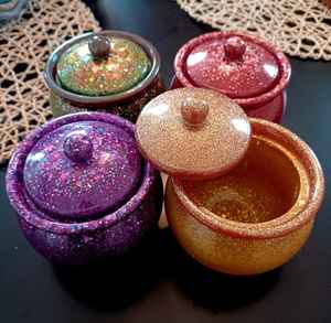 Frascos de Resina Personalizables para Regalos Hechos a Mano, Almacenamiento de Cosméticos, Proyectos de Manualidades y Uso Doméstico, Decoración del Hogar, Almacenamiento y Exhibición - Product Image 4