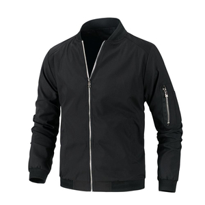 Blouson aviateur classique d'hiver pour hommes Style robuste Poches fonctionnelles Avant Vintage Adventure Ready Great Travel Hiking Outdoor - Product Image 3