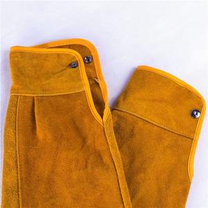 Manchons en cuir résistants à la chaleur Manchons en cuir de protection résistants aux étincelles pour le soudage - Product Image 4
