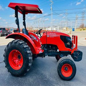 Potente tractor Kubota serie M, construido para trabajos agrícolas pesados, con un rendimiento fuerte, control suave y larga duración. - Product Image 2