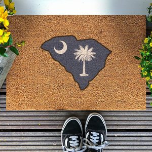 Paillasson décoratif en fibre de coco pour l'extérieur avec dos antidérapant |   Tapis d'Accueil Personnalisé avec Logo pour Entrée de Maison, Porche, Patio et Usage Commercial - Product Image 4