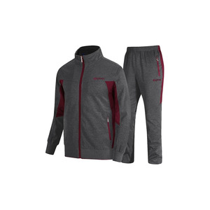 Survêtements pour hommes Survêtements pour hommes Survêtements pour hommes 2 pièces Décontracté Athlétique Jogging Warm Up Full Zip Sets - Product Image 5