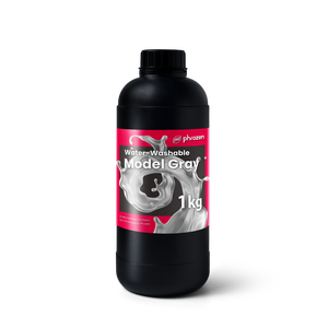 Phrozen Standard Water-Washable Resin <b>Printing</b> <b>Materials</b> 1 KG/5 KG Model Gray/Rapid Black - Product Image 1