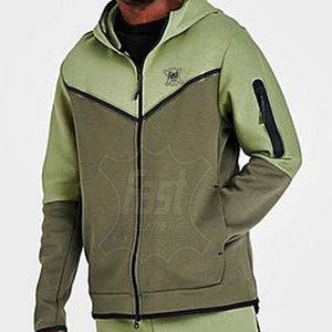 Sweats à capuche pour hommes de haute qualité, 100% coton, fermeture éclair, faible MOQ, sweats à capuche tendance - Product Image 6