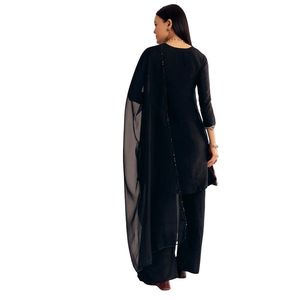 Dardosi ทำงาน dola Silk kurta and organza dupatta ชุดเสื้อผ้าชาติพันธุ์สำหรับผู้หญิงขายส่งเครื่องแต่งกายจากโรงงานผู้ผลิต - Product Image 5