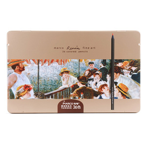 Marco 3200 24/36/48 couleurs ensemble de crayons de couleur à base d'huile <span class=keywords><strong>Renoir</strong></span> pour la coloration artistique - Product Image 5