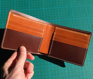 CROSS FAB Factory-Approved Men's Short Design Genuine Cowhide Leather <b>Wallet</b> Satin Lining RFID <b>Zipper</b> Bi-fold Closure Custom - Product Image 5