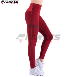Nouveau design personnalisé de leggings de yoga et d'entraînement de gym leggings de fitness taille haute pour femmes leggings d'entraînement blancs à haute élasticité - Product Image 3
