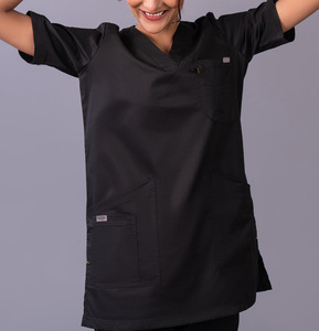 Custom Summer Scrubs Uniform Sets <b>Nurse</b> Fashionable Hospital Joggers Unisex Medical Spandex Short Sleeve Breathable Comfortable - Product Image 6