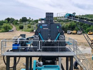 Trituradora de rotor terciario NORDBERG para basalto de piedra caliza 50% 0-5mm con engranaje de cojinete de motor PLC componentes de núcleo de caja de cambios - Product Image 2