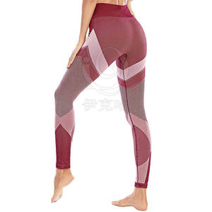 Conjunto de Yoga para Mujer de Talla Grande, Estilo Moderno, Cintura Elástica, Alta Calidad, Conjunto de 2 Piezas, Venta Directa de Fábrica, MOQ Bajo - Product Image 5