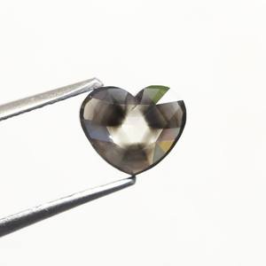 หินธรรมชาติติดเพชรรูปหัวใจ0.78 CT สำหรับเครื่องประดับทำด้วยมือที่มีเอกลักษณ์และการออกแบบเพชรตามสั่ง - Product Image 2