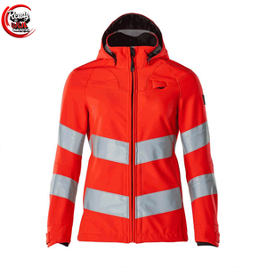 Chaquetas DE SEGURIDAD LX para mujer Hi Vis Softshell Chaqueta DE SEGURIDAD reflectante de poliéster transpirable e impermeable Diseño actualizado - Product Image 1