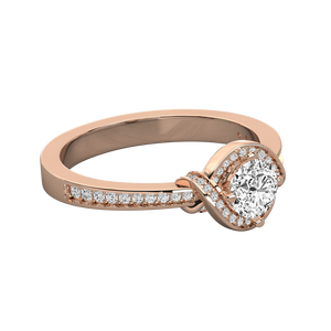 Anillo de Diamantes Solitario en Oro de 10K - Product Image 2