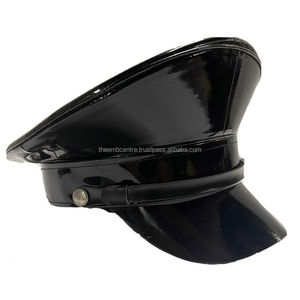 Casquette blanche uniforme de haute qualité avec insigne de lingot casquettes en gros Epeaked prix bon marché personnalisé à vendre - Product Image 2