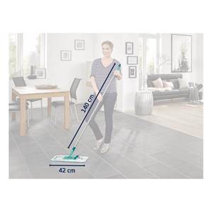 Pour nettoyeur de sols Leifheit PROFI XL 55048 avec chiffon Micro Duo (42x140cm) – Serpillière pour un nettoyage efficace - Product Image 2