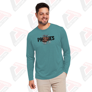 Camiseta Heritage de algodón de manga larga para mujer, comodidad atemporal, apliques ecológicos de verano - Product Image 5