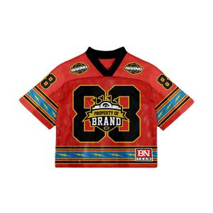 Camiseta de Fútbol Unisex 2025 de Alta Calidad, Transpirable, con Manga Corta, Nombre del Equipo Personalizado y Diseño de Logotipo por Sublimación al por Mayor - Product Image 5