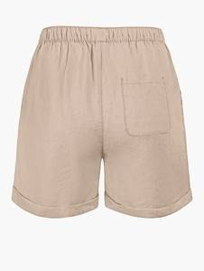 100% coton course court respirant confort personnalisable Shorts pour femmes Shorts couleur unie usage extérieur court avec poches - Product Image 3