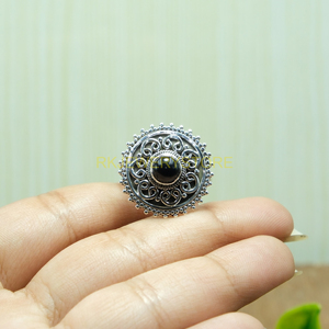 Top Quality <b>Black</b> <b>Onyx</b> <b>Ring</b> 925 Sterling Silver <b>Ring</b> Statement <b>Ring</b> Handmade Design <b>Ring</b> Gemstone <b>Ring</b> <b>Black</b> <b>Onyx</b> Jewelry Gift - Product Image 4