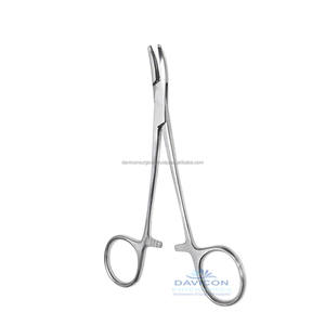 Portaagujas de acero inoxidable dentado curvo T.C Heaney Manual 8 in de DAVICON ENTERPRISES (La base de los instrumentos quirúrgicos) - Product Image 4