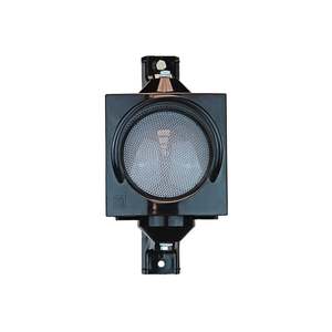 Émetteur de signal LED simple en aluminium de 100 mm, jaune, 300 mm, IP65, PC et plastique - Product Image 5
