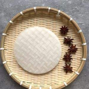 กระดาษข้าวกลมคุณภาพสูง 22 ซม. สำหรับปอเปี๊ยะ อาหารเวียดนาม สำหรับส่งออก - Product Image 6