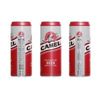 Cerveza Fuerte, Cerveza Lager y Cerveza Alcohólica - Edición en Lata Elegante de la Cerveza Camel para Mercados Globales