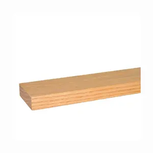 Прямые продажи, однотонная деревянная панель 1200x2400 мм 9 мм, ламинированная дубовая древесная плита