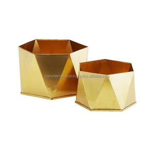 Florero de metal Florero grande decorativo Florero para la decoración del hogar Florero de metal en precio de fábrica - Product Image 4