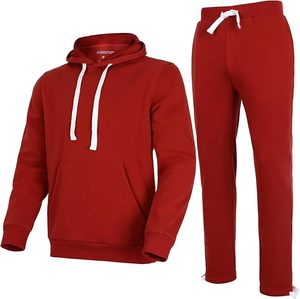 Fabricación profesional 100% chándal de algodón para hombres ropa deportiva de alta calidad entrenamiento gimnasio cómodos conjuntos con capucha - Product Image 5