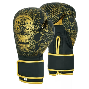 Guantes de boxeo con logotipo personalizado OEM cómodos y duraderos para entrenamiento de lucha profesional y competiciones al por mayor - Product Image 1