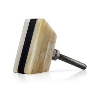 Poignée de porte en bois et résine carrée, poignée de porte personnalisée, couleur, forme, taille, fabriquée en Inde - Product Image 5