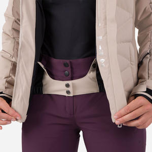 Veste de ski sur mesure pour femmes OEM avec design imperméable et coupe-vent doublure intérieure douce impression de logo et image de marque - Product Image 4