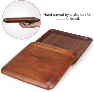 Premium <b>Wooden</b> Serving <b>Tray</b> for Hotel Restaurant Serving <b>Trays</b> Wedding Parties Serving <b>Tray's</b> - Product Image 5
