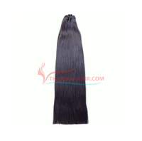 Extensions de cheveux humains vierges Remy 100 % naturels vietnamiens de haute qualité, lisses comme des baguettes, tissage double machine, vente en gros