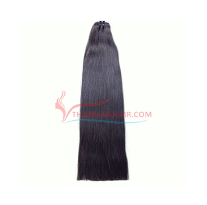 ผม100% แท้เรมี่สำหรับต่อทำจากผมมนุษย์แท้เครื่องยืดผมแบบตรงสองชั้น - Product Image 1