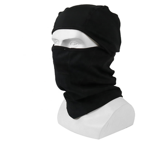 Masque de cagoule à logo en tissu personnalisé Vente en gros Chapeau de ski thermique pour la neige en polaire d'hiver simple - Product Image 1